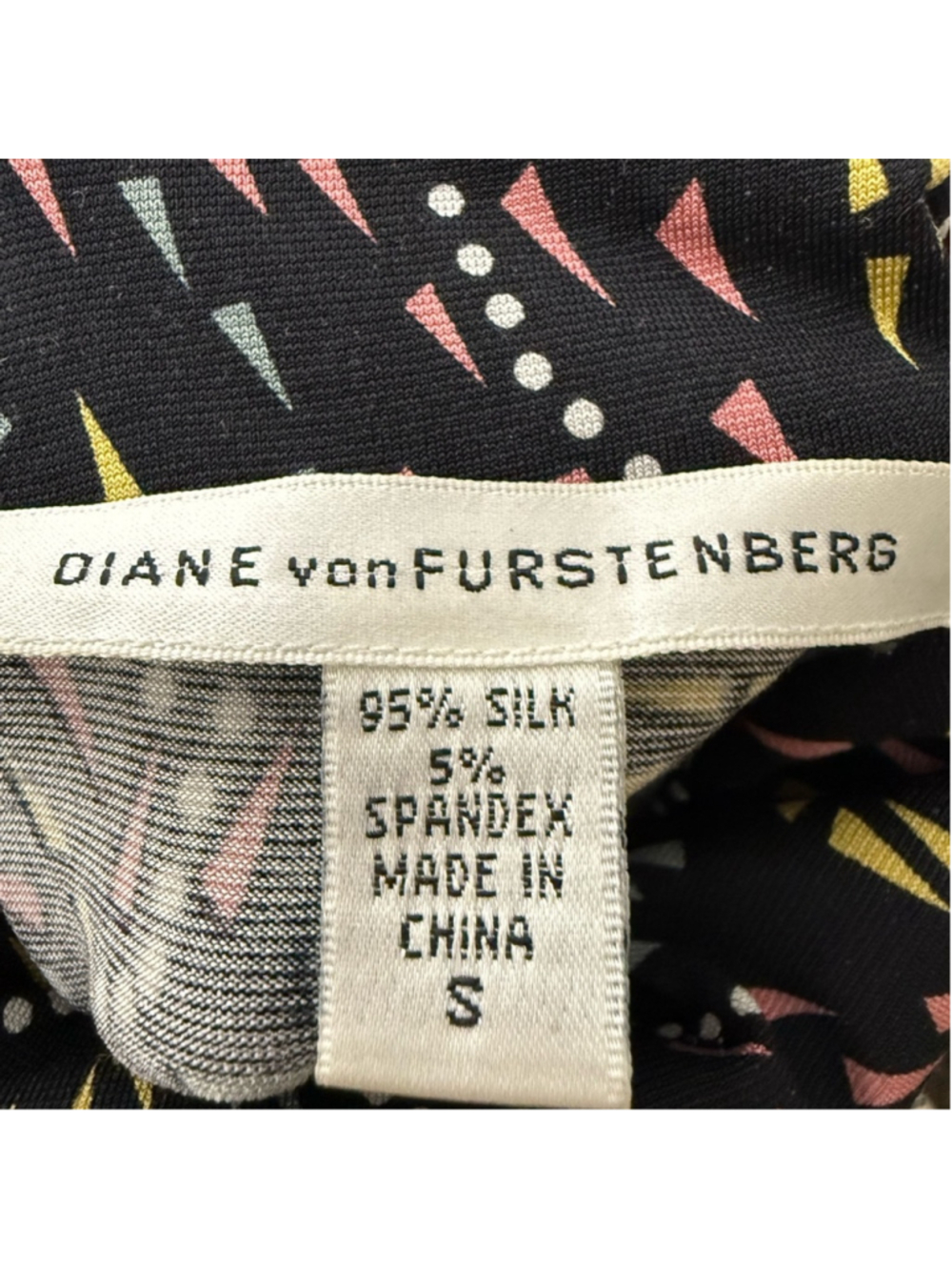 DIANE vonFURSTENBERG Lillianetta Silk Dress Small - Picture 8 of 8
